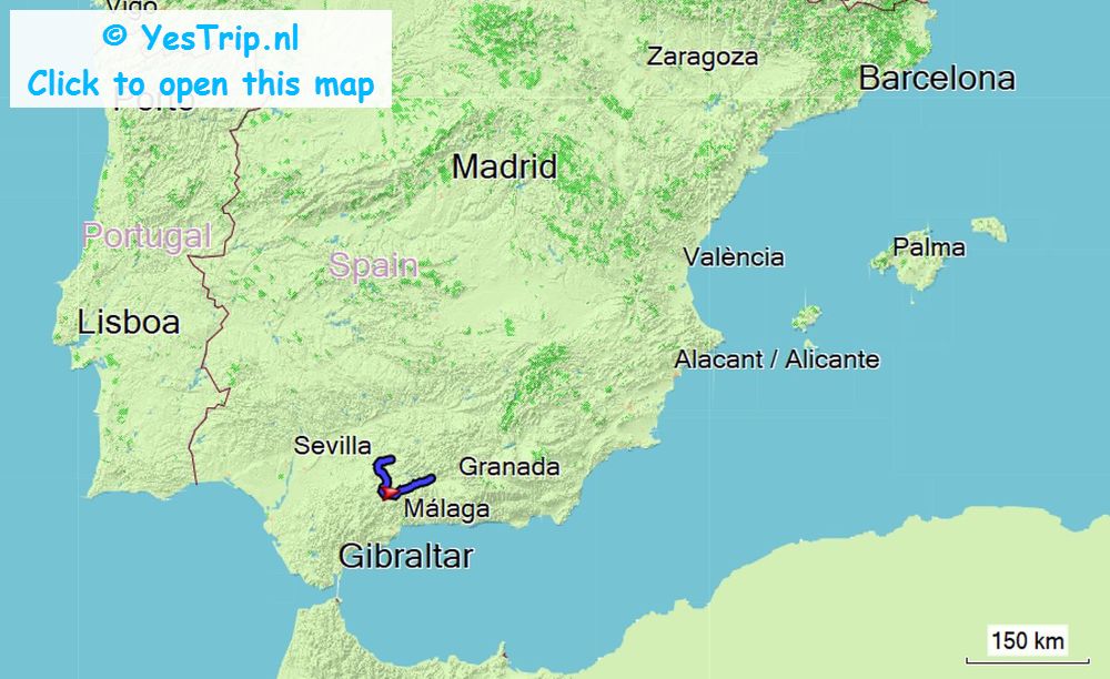 xxx 06 Spanje 2024 Route xxx
